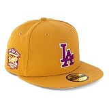 New Era Cappellino 59FIFTY NFL NBA MLB Limited Edition (Los Angeles Dodgers Brown Purple, 7 5/8), Los Angeles Dodgers marrone/viola, 60/61 cm