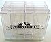 Clear Norelco Cassette Case (10 Pack)