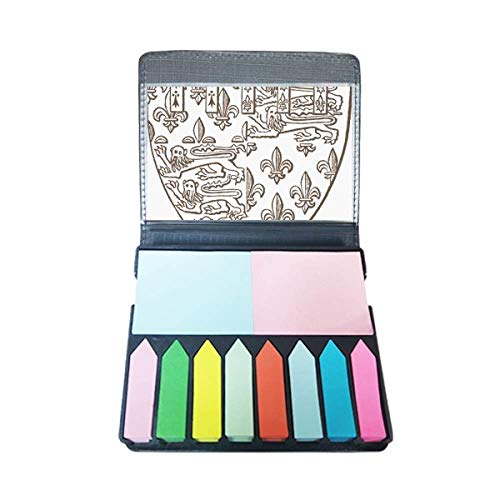Autocollant art baroque de lion en couleur pour boîte à marque-page