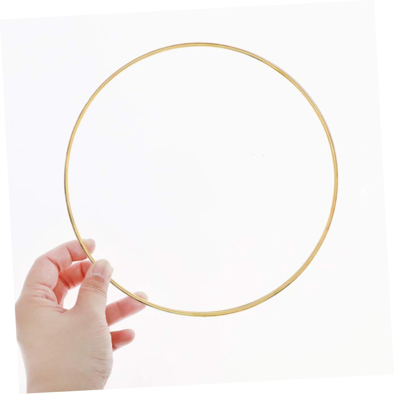 GOOHOCHY 5Pcs DIY Dreamcatcher Rings Floral Wreath Circle Frames for Crafting Unique Dream Catchers and Garlands for Home Decor