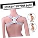 Beavorty Smart Hunchback Corrector with Intelligent Vibration Reminder Elastic Shoulder Support Tool for Adults and Boy Girl Ergonomic Design for Proper Posture Alignment