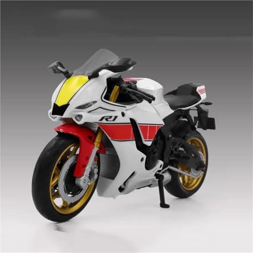 1:12 �ɓK������YZF-R1M ��������̃��[�^�[�p �����_�C�L���X�g �I�[�g�o�C���f�� �Ռ��z�� �O�փX�e�A�����O �������� �q���ւ̃M�t�g�p