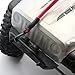RC Car Traction Rope,1/10 1/8 RC Winch Rope Alloy Hooks Elastic RC Crawler Winch Strap for Roof Luggage 580mm (Red)