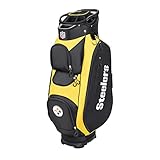 Wilson NFL Golf Bag - Cart, Pittsburgh, Black, 2020 Model