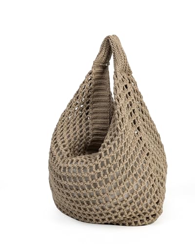 Large Beach Bags for Women Summer Beach Tote Bag Aesthetic Tote Bag Hippie Bag Knit Bag