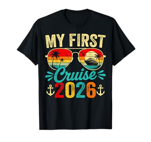 My First Cruise 2026 First Time Cruise Vacation T-Shirt