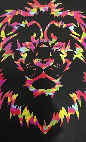 Papel Mágico com bastão, Off Paper, contém 5 folhas no formato A4, Multicolor, 10426,