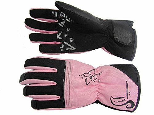 Gants imperméables Rose Haze en textile taille M
