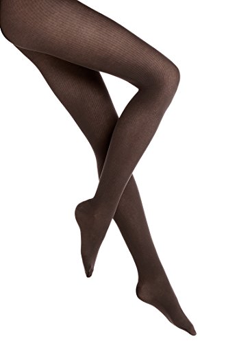 Preisvergleich Produktbild Wolford Damen Superfine Cotton Rib Tights mocca L
