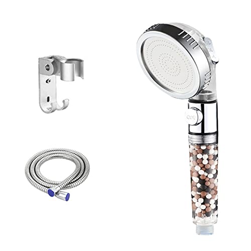Pommeau de douche spa haute pression en ABS durable ensemble 4