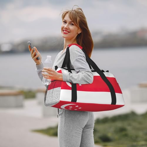 Sac de week-end Singapour noir la solution pour voyager sans supplément