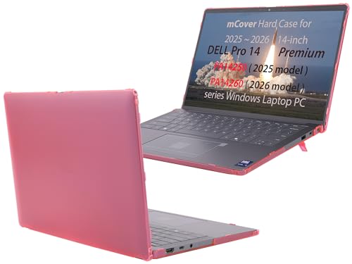 Carcasa Dell Pro 14 mCover rosa compatible con ordenador portátil PA14250 y PA14260
