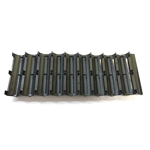 KOZOREN 20× Plastic 18650 Battery Cell Spacer Lightweight Holder Cylindrical Cell Bracket for 18650 Battery