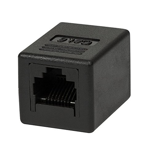 LogiLink NP0034A Adaptateur Ethernet Cat6 RJ45 Noir