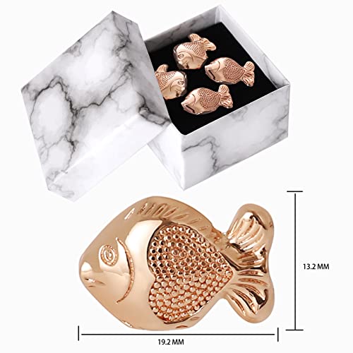 Guanshiya Flower Food Alternative for Fresh Cut Flowers, 4Pcs Copper Charms Gift, Best Flower Food for Fresh Cut Flowers, Keeps Bouquet Live Longer, Vase Water Clean and Clear, Reusable