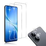 HidWee Pellicola Protettiva per Vivo V60 Lite 4G/5G, 2+2 Vetro Temperato Schermo e Fotocamera, HD 9H Bordo Arrotondato 2.5D Compatibile con Cover Protettore Anti-Bolle Pellicola