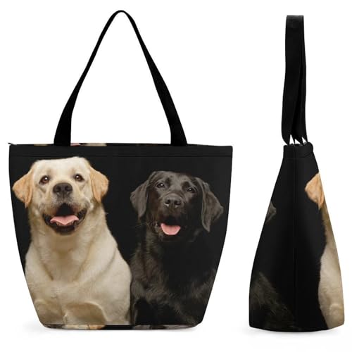 Sac à bandoulière Golden Retriever Labrador grand format 32cm