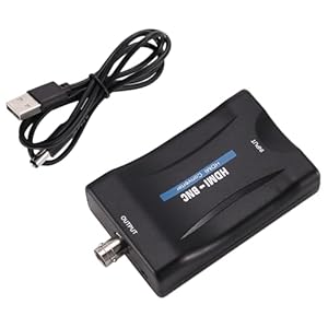 Wrtysully HDMI zu BNC Konverter Adapter