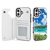 iPhone 16 Plusスマホケース 手帳型 日本の風景 石垣島の碧い海-沖縄 スマホカバー 携帯ケース 携帯カバー 電話ケース 全面保護 耐衝撃 男女兼用 プレゼント(iPhone16シリーズ適用ケース)