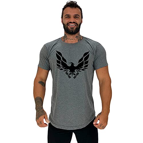 Kit 4 Camiseta Masculina Longline MXD Conceito Cores Básicas Discretas Diversas Estampas Casuais Tre