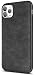 Salawat for iPhone 11 Pro Max Case, Slim PU Leather Vintage Shockproof Phone Case Cover Lightweight Soft TPU Bumper Hard PC Hybrid Protective Case for iPhone 11 Pro Max 6.5 Inch 2019 (Black)