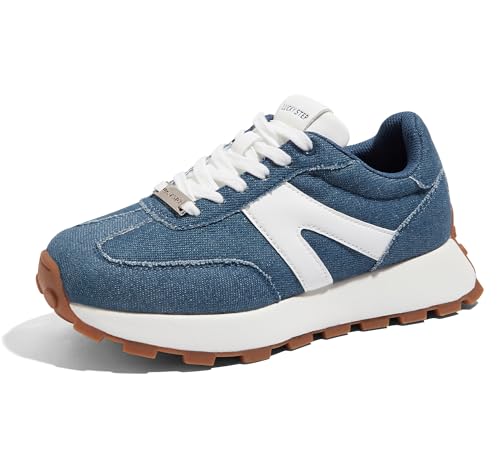 LUCKY STEP Women's Platform Fashion Sneakers