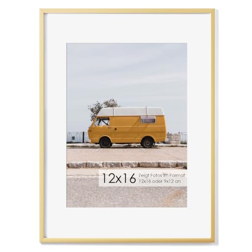 Fun Memories Metall-Bilderrahmen, 30,5 x 40,6 cm, Aluminium mit bruchfestem Glas, für Fotos der Größe 22,9 x 30… – Ansicht 1