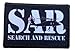 Search and Rescue Helicopter Morale Patch Removable Hook and Loop for Molle Gear, Operator Hat, Rucksack, Pack Bag, Backpack, Made in The USA