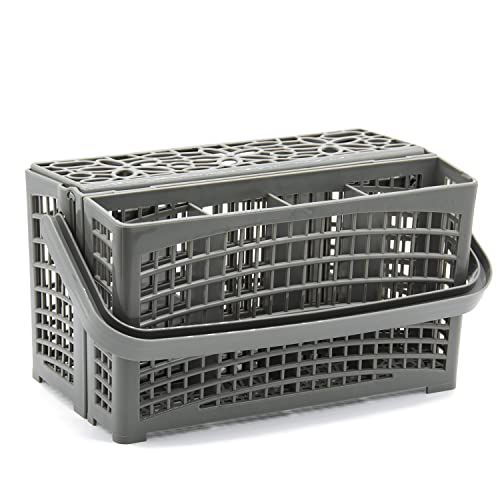 Biharnt Universal Dishwasher Basket Replacement - 2 In 1 Utensil/Cutlery Basket - Compatible With Bosch, Maytag, Kenmore, Whirlpool, Kitchenaid, Lg, Samsung, Frigidaire, Ge #TOP2