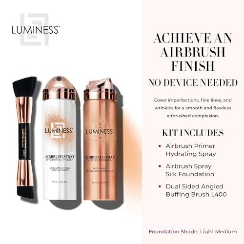 Luminess LMSPRSK-3 Airbrush Spray Silk Foundation Starter Kit thumb #1