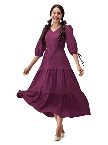 Image of AASK Women Fit and Flare Dress