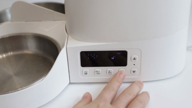 Amazon | ROJECO タイマー式 多頭飼いに向け 自動給餌器 猫 2匹 中小型