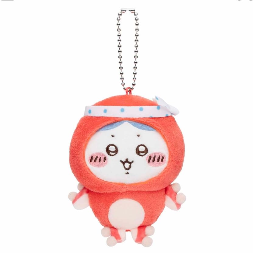 ちいかわ ハチワレ ぬいぐるみ マスコット たこイカ くじ A賞 マシュマロ抱き Amazon.co.jp: ちいか たこイカくじ マスコット ぬいぐるみ (ハチワレ