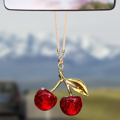 Briwill Cherry Car Rear View Mirror Accessories