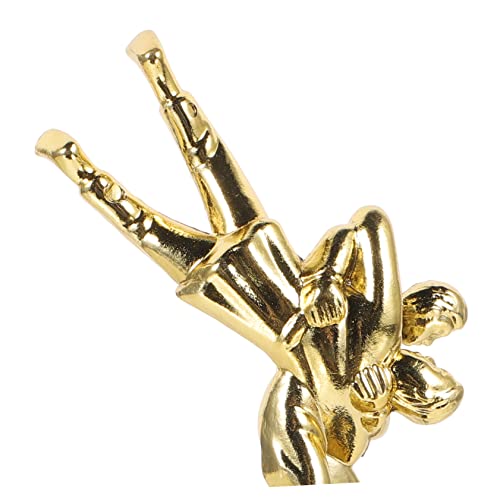 BESPORTBLE 4 Peças Troféu De Luta Livre Troféus De Plástico Decoração Esportiva Copo De Troféu De Fu