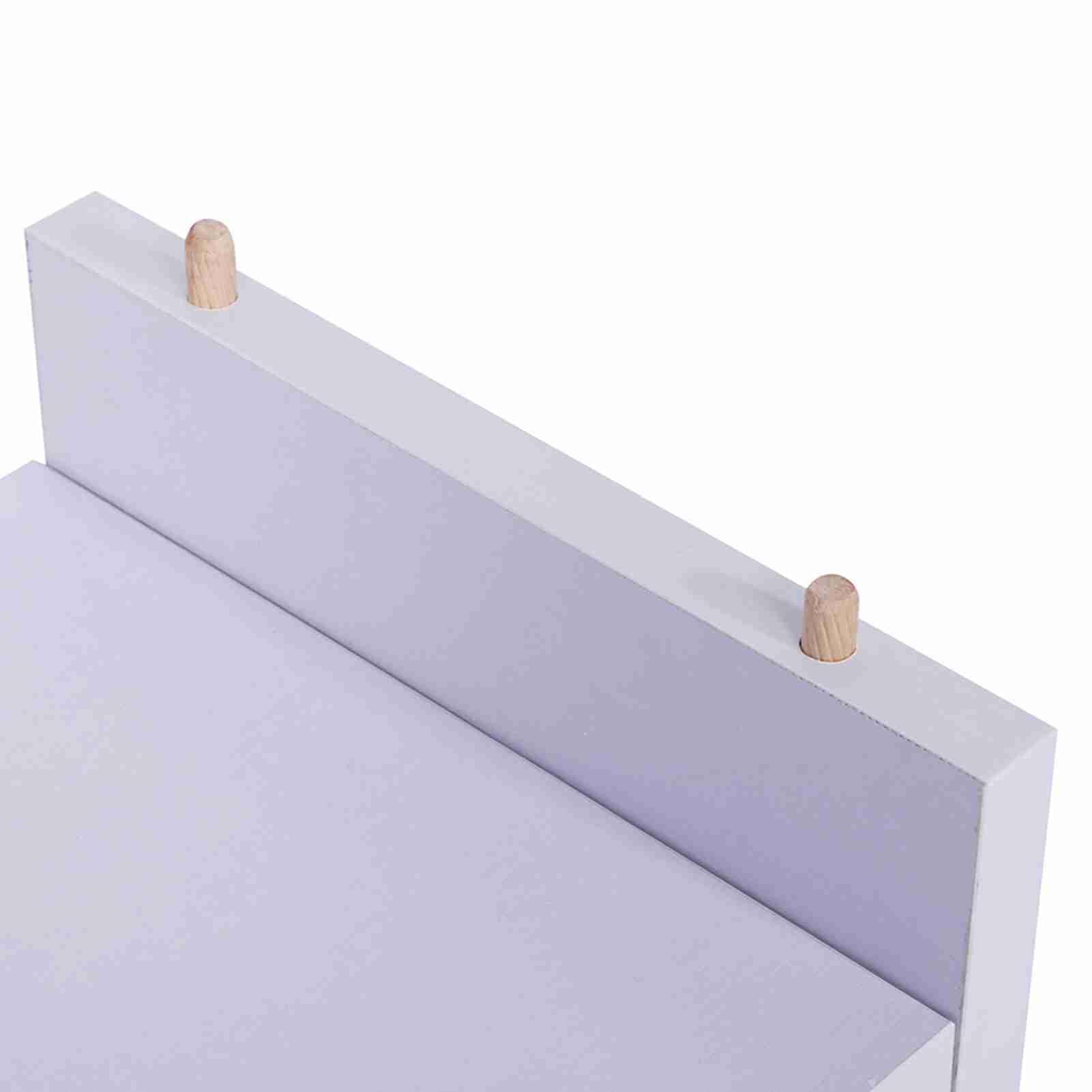 Supporto per Monitor in Legno Ecologico, Rialzo Scrivania, per | Robusto, poco ingombrante, adatto per l\'home office, mini ripiano per accessori