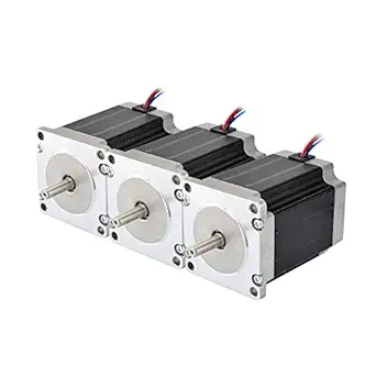 3PCS Nema 23 CNC Stepper Motor 2.8A 269oz.in 76mm Bipolar for Hobby CNC Kit
