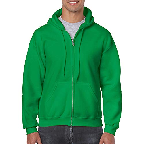 Gildan Fleece Zip Hoodie Sweatshirt, Style G18600, Multipack4