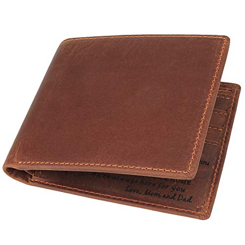 awofer Mens Wallet - Leather Wallets, The Perfect Mens Gift for Dad Son Husband Boyfriend, Anniversary Birthday Father's Day Gifts4