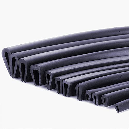 Joint U de 12 mm en caoutchouc plat isolant contre l'usure de l'air - 8