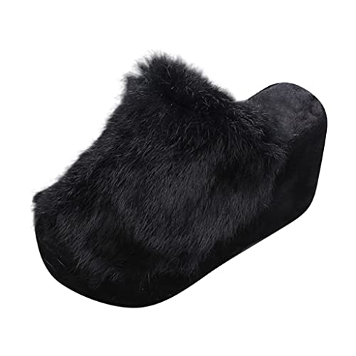 Genérico Sandalia Plantilla Extraible Sandalias Confort Zapatillas Sandalias de punta Cuñas de mujer Plataformas Zapatos Damas Casual Zapatillas de mujer Sandalias Tacon Bajo Chanclas (Black, 37)