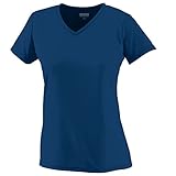 Augusta Sportswear Wicking T-Shirt, Small, Navy