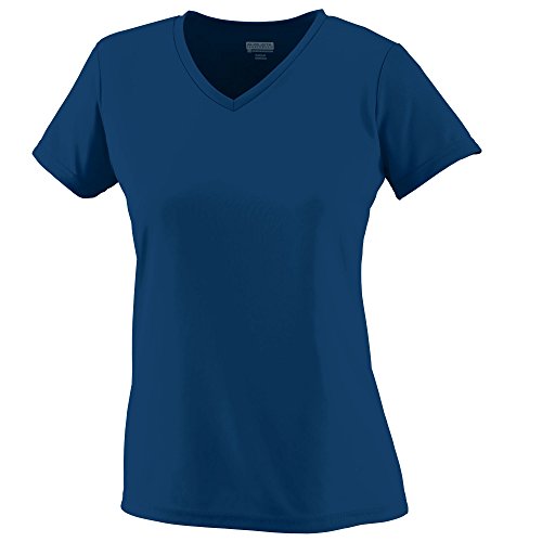 Augusta Sportswear Wicking T-Shirt, Small, Navy