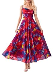 Floral Navy Red Flower