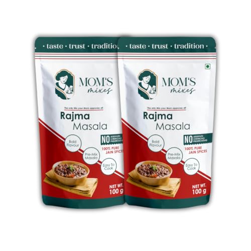 Mom’s Mixes Rajma Masala | Pre-mix Masala | No Onion No Garlic | 200g