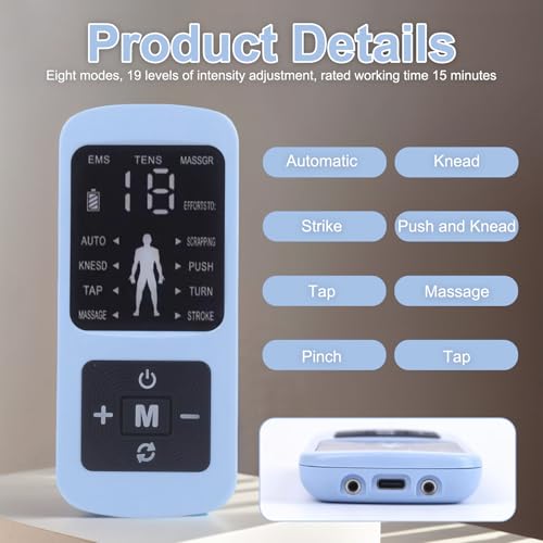 Simulatore Di Dolori Mestruali, Dispositivo Per La Terapia Del Dolore, Simulatore Del Travaglio, Simulatore Del Ciclo Mestruale, 8 Modalità. Include 8 Cerotti. Simulatore Del Travaglio Per Uomo - 2