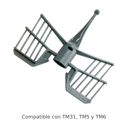 Miniatura 4 de Multiaccesorios Batidor De Mariposa Compatible Con Thermomix Tm5, Tm6 Y Tm31 Accesorio Repuesto Para Vorwerk Robot De Cocina Ideal Para Emulsionar Y Montar Preparaciones