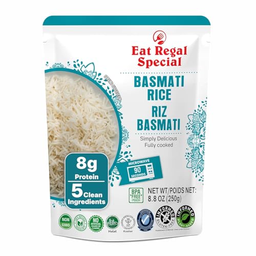Eat Regal Ready to Eat Basmati Rice, 1.5 Minutes Microwave