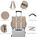 IBFUN Diaper Bag Tote for Baby, Large Baby Bag for Mom 4Pcs with Waterproof Changing Pad Pacifier Case, Hospital Mommy Bags