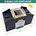 Rareidel Automatic Card Shuffler 4 Deck, Card Dealer Machine, Electric Casino Card Shuffler for UNO, Blackjack, Texas Hold'em, Home Card Games